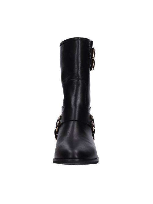 Stivaletti in pelle GISEL MOIRE' | DOVER VIT.NERO
